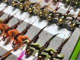 Lively Legz "The Minimalist" Half Loaded Nymph Box (45 Barbed Flies )