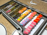 Lively Legz Barbless/ Tungsten Y2K+ Double Trouble Big Fly Box (79 Barbless/ TungstenFlies)