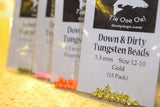 Down & Dirty Tungsten Beads (15 Pack)