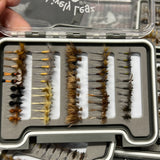 Lively Legz Dry Fly Small Slim Box (Preloaded with 50 Flies @ approximately 1.43/fly)