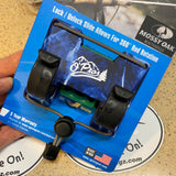 3rd Hand Rod Holder by O'Pros/ Belt Clip Rod Holder with slide lock